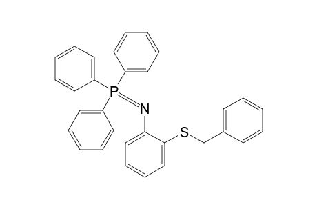 2-Benzylthio-N-triphenylphosphoranylideneaniline