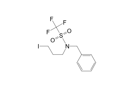 1,1,1-trifluoro-N-(3-iodopropyl)-N-(phenylmethyl)methanesulfonamide