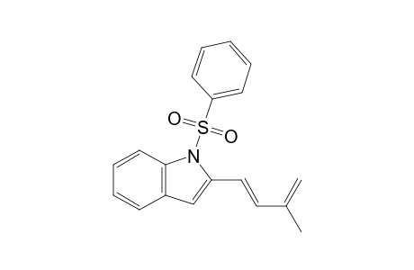 1-Benzenesulfonyl-2-(3'-methyl-(E)-buta-1',3'-dienyl)indole