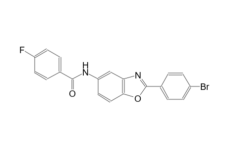 benzamide, N-[2-(4-bromophenyl)-5-benzoxazolyl]-4-fluoro-