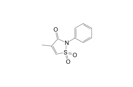 2-Phenyl-4-methyl-isothiazol-3(2H)-one 1,1-dioxide