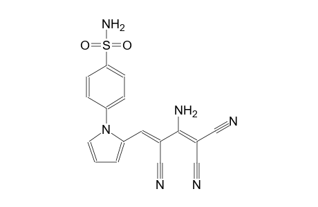 4-{2-[(1Z)-3-amino-2,4,4-tricyano-1,3-butadienyl]-1H-pyrrol-1-yl}benzenesulfonamide