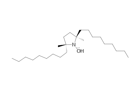 trans-2,5-Dimethyl-2,5-dinonyltetrahydropyrrole-1-oxyl