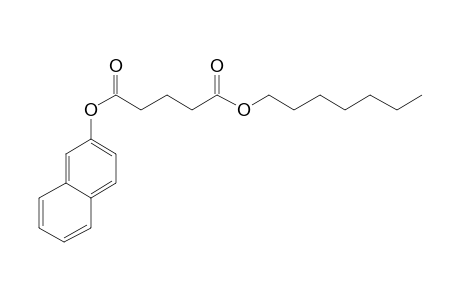 Glutaric acid, heptyl 2-naphthyl ester