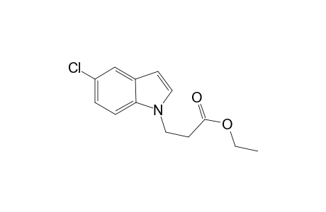 Ethyl 3-(5-choloro-1H-indol-1-yl)propanoate