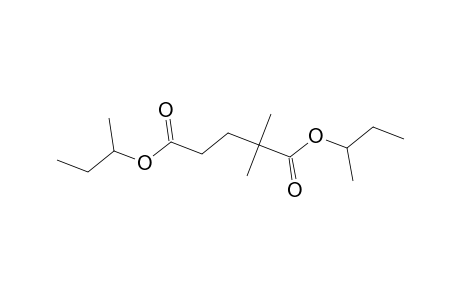 Pentanedioic acid, 2,2-dimethyl-, bis(1-methylpropyl) ester