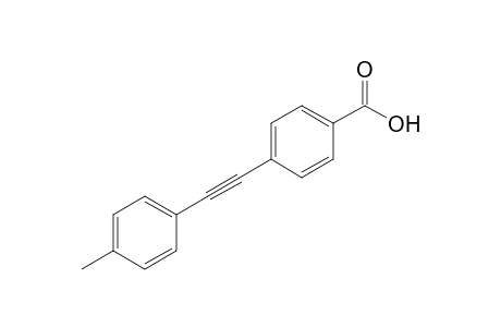 4-[2-(4-Methylphenyl)ethynyl]benzoic acid
