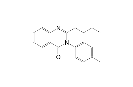 2-butyl-3-(4-methylphenyl)-4(3H)-quinazolinone