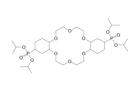 BIS(DIISOPROPOXYPHOSPHORYL)DICYCLOHEXANO-18-CROWN-6 (ISOMER MIXTURE)
