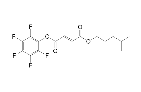 Fumaric acid, isohexyl pentafluorophenyl ester