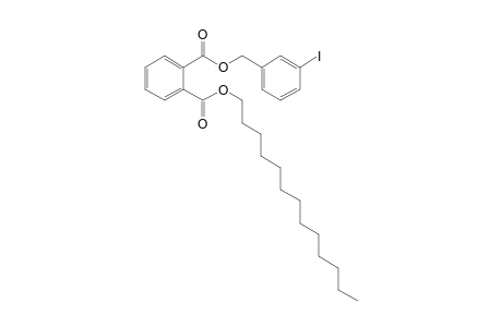 Phthalic acid, 3-iodobenzyl tridecyl ester