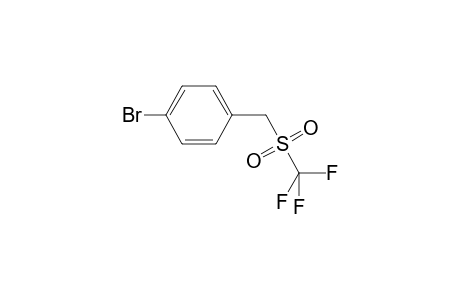 (4-Bromophenyl)methyl trifluoromethyl sulfone