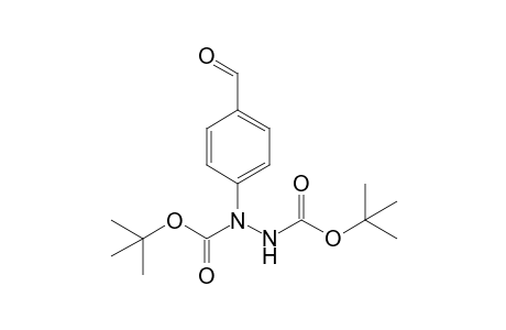 N-(4-formylphenyl)-N-[[(2-methylpropan-2-yl)oxy-oxomethyl]amino]carbamic acid tert-butyl ester
