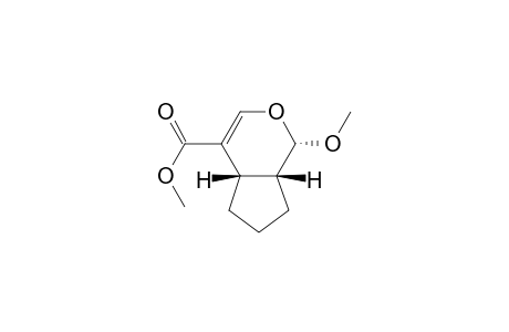 Cyclopenta[c]pyran-4-carboxylic acid, 1,4a,5,6,7,7a-hexahydro-1-methoxy-, methyl ester, (1.alpha.,4a.beta.,7a.beta.)-(.+-.)-