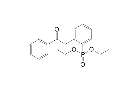 Diethyl[2-(2-oxo-2-phenylethyl)phenyl]phosphonate