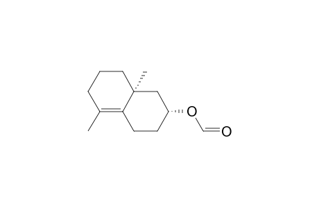 2-Naphthalenol, 1,2,3,4,6,7,8,8a-octahydro-5,8a-dimethyl-, formate, cis-(.+-.)-