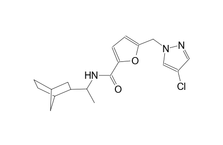 2-furancarboxamide, N-(1-bicyclo[2.2.1]hept-2-ylethyl)-5-[(4-chloro-1H-pyrazol-1-yl)methyl]-