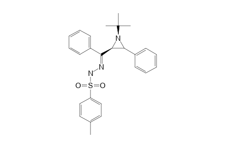 CIS-N-(TERT.-BUTYL)-3-PHENYL-AZIRIDIN-2-YL-PHENYL-KETONE-TOSYLHYDRAZONE