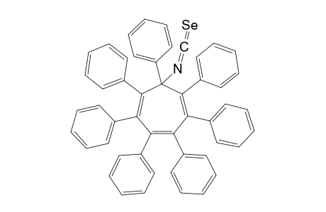 7-(1',2',3',4',5',6',7'-Heptaphenyl)-1,3,5-cycloheptatrienyl-isoselenocyanate