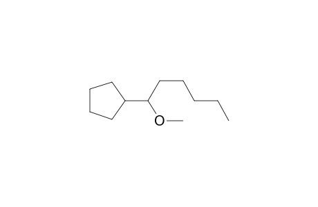 Cyclopentane, (1-methoxyhexyl)-