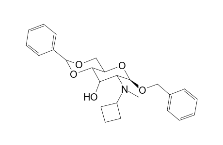 2-.beta.-Benzyloxy-3-(N-methyl,N-cyclobutyl)amino-4-hydroxy-6-phenyl-1,5,7-trioxabicyclo[4.4.0]decane