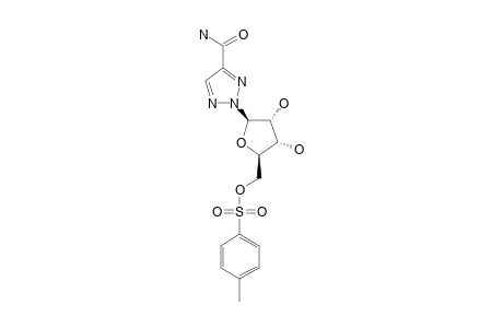 2-(BETA-D-RIBOFURANOSYL)-(2H)-1,2,3-TRIAZOLE-4-CARBOXAMIDE-5'-TOSYLATE