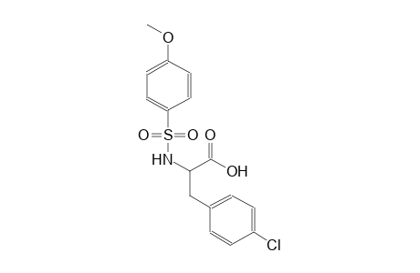 phenylalanine, 4-chloro-N-[(4-methoxyphenyl)sulfonyl]-