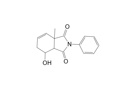 1H-Isoindole-1,3(2H)-dione, 3a,6,7,7a-tetrahydro-7-hydroxy-3a-methyl-2-phenyl-, [3aS-(3a.alpha.,7.beta.,7a.alpha.)]-