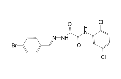 2-[(2E)-2-(4-bromobenzylidene)hydrazino]-N-(2,5-dichlorophenyl)-2-oxoacetamide