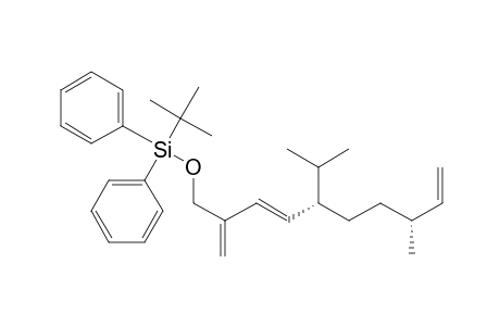 (5S,8R)-1-O-(tert-Butyldiphenylsilyl)-5-isopropyl-8-methyl-2-methylene-3,9-decadien-1-ol