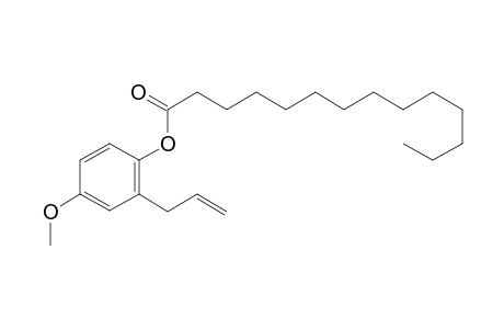 2-allyl-4-methoxyphenyl tetradecanoate