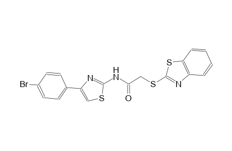 acetamide, 2-(2-benzothiazolylthio)-N-[4-(4-bromophenyl)-2-thiazolyl]-