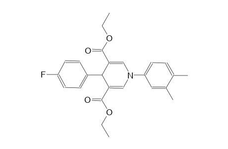3,5-pyridinedicarboxylic acid, 1-(3,4-dimethylphenyl)-4-(4-fluorophenyl)-1,4-dihydro-, diethyl ester