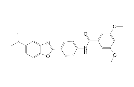 benzamide, 3,5-dimethoxy-N-[4-[5-(1-methylethyl)-2-benzoxazolyl]phenyl]-