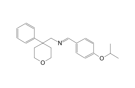 N-[(E)-(4-isopropoxyphenyl)methylidene](4-phenyltetrahydro-2H-pyran-4-yl)methanamine