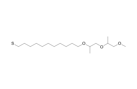 4,7-DIMETHYL-2,5,8-TRIOXANONADECANE-19-THIOL