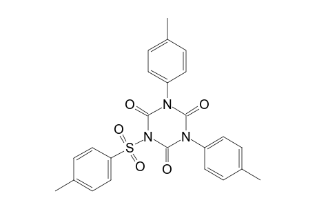1,3-di-p-tolyl-5-(p-tolylsulfonyl)-s-triazine-2,4,6(1H,3H,5H)-trione