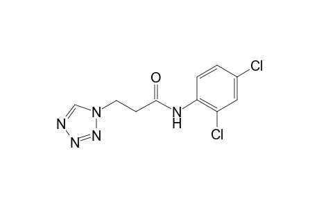 N-(2,4-dichlorophenyl)-3-(1,2,3,4-tetrazol-1-yl)propanamide