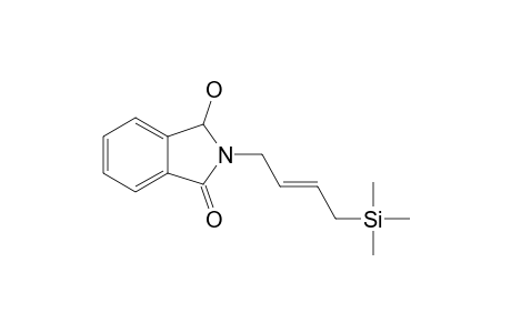 3-hydroxy-2-[(E)-4-trimethylsilylbut-2-enyl]-3H-isoindol-1-one