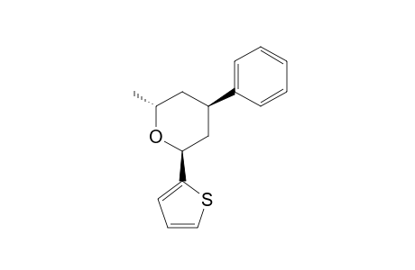 Rel-(2S,4R,6R)-6-Methyl-4-phenyl-2-(thien-2-yl)-tetrahydropyran