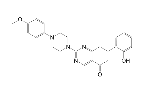 5(6H)-quinazolinone, 7,8-dihydro-7-(2-hydroxyphenyl)-2-[4-(4-methoxyphenyl)-1-piperazinyl]-