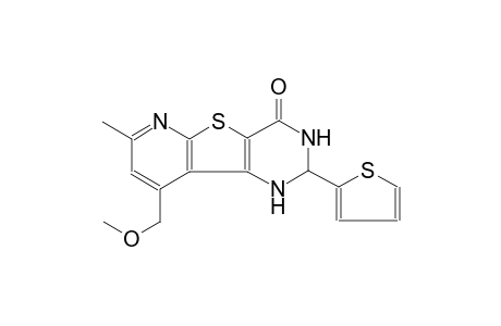 4-Methoxymethyl-2-methyl-6-thiophen-2-yl-6,7-dihydro-5H-9-thia-1,5,7-triaza-fluoren-8-one