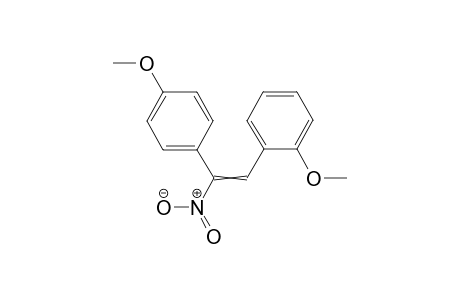 1-Nitro-1-(4-methoxyphenyl)-2-(2-methoxyphenyl)ethylene