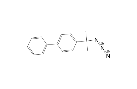 1,1'-Biphenyl, 4-(1-azido-1-methylethyl)-