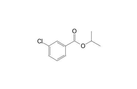 3-Chlorobenzoic acid, isopropyl ester