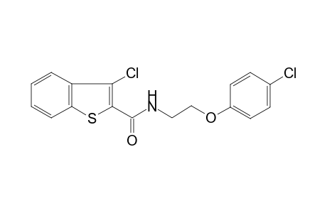 3-Chloro-benzo[b]thiophene-2-carboxylic acid [2-(4-chloro-phenoxy)-ethyl]-amide