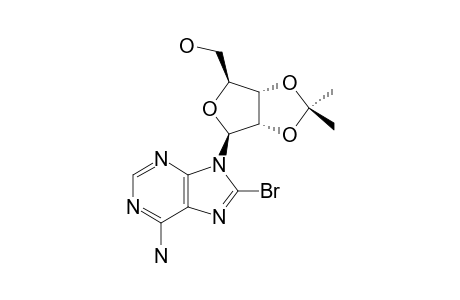 2',3'-ISOPROPYLIDENE-C8-BROMO-ADENOSINE;BR-AD-AC
