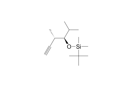 Silane, (1,1-dimethylethyl)dimethyl[[2-methyl-1-(1-methylethyl)-3-butynyl]oxy]-, [R-(R*,S*)]-
