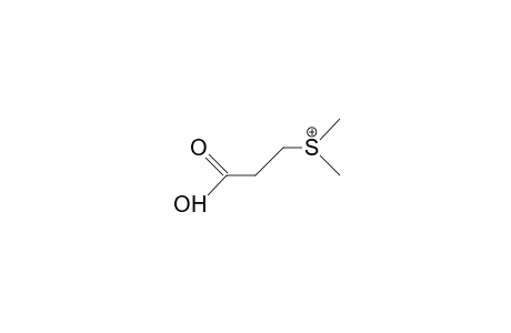 3-Dimethylsulfonio-propionic acid, cation