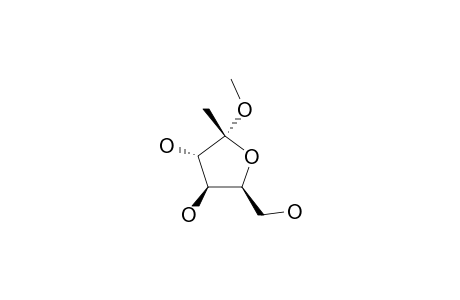 METHYL-1-DEOXY-ALPHA-D-FRUCTOFURANOSIDE